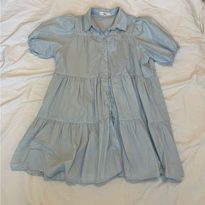 TALULAH Light Blue Mini Dress